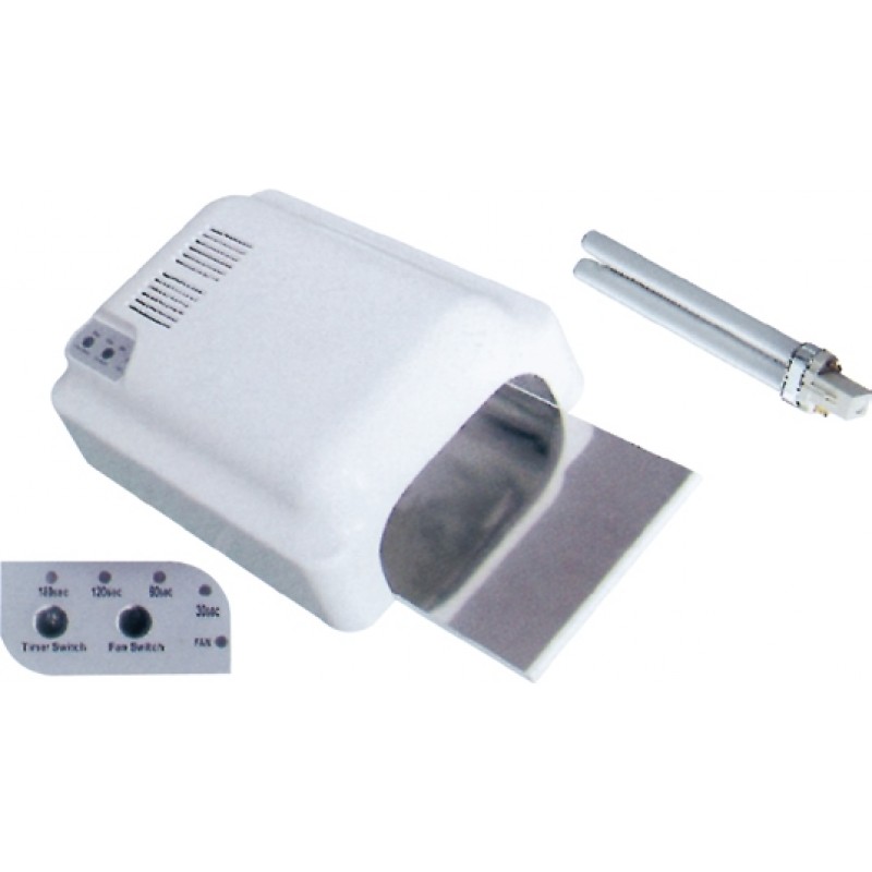 Στεγνωτήρας Gel με 4 Λάμπες 9 watt και Αέρα